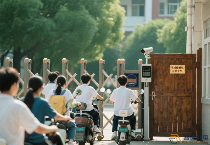 門禁擺閘如何防止電瓶車碰撞？